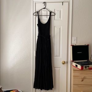 Madewell formal black dress